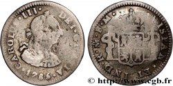 MEXICO 1/2 Real Charles III 1785 Mexico