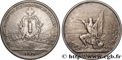 SUISSE 5 Francs, monnaie de Tir, Saint-Gall 1874