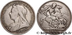 GREAT-BRITAIN - VICTORIA 1 Crown Victoria “old Head” 1893