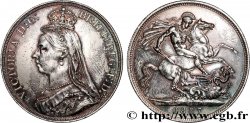 GREAT-BRITAIN - VICTORIA 1 Crown buste du jubilé 1887