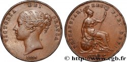 UNITED KINGDOM 1 Penny Victoria “tête jeune” 1858