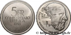 SUISSE 5 Francs 100e anniversaire de la naissance du chef d’orchestre Ernest Ansermet Proof 1983 Berne