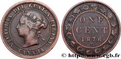 CANADA 1 Cent Victoria 1876 Heaton