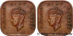 MALAISIE 1 Cent Commission Monétaire de Malaisie Georges VI 1943  TTB