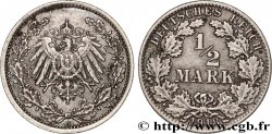 GERMANY 1/2 Mark 1918 Berlin