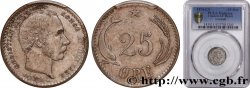 DENMARK - KINGDOM OF DENMARK - CHRISTIAN IX 25 Ore 1874 Copenhague