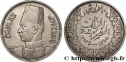 EGYPT 10 Piastres Roi Farouk AH1358 1939