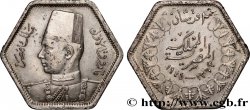 ÉGYPTE 2 Piastres Roi Farouk an AH1363 1944