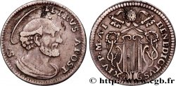 ITALIE - ÉTATS DE L ÉGLISE - BENOÎT XIV (Prospero Lambertini) Grosso an I 1740 Rome