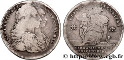 ITALY - KINGDOM OF NAPLES 120 Grana roi Charles III d’Espagne et la reine Marie-Amélie 1747