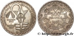 ÉTATS DE L AFRIQUE DE L OUEST (BCEAO) 500 Francs BCEAO 1972 Paris