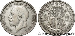 ROYAUME-UNI 1/2 Crown Georges V / blason 1930