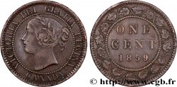 CANADA 1 Cent Victoria 1859