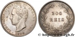 PORTUGAL - KINGDOM OF PORTUGAL - LUIS I 200 Réis 1886