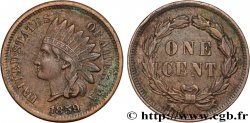 ESTADOS UNIDOS DE AMÉRICA 1 Cent tête d’indien 1859 Philadelphie