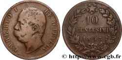 ITALIE 10 Centesimi Humbert Ier 1893 Birmingham