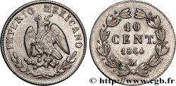 MEXIQUE 10 Centavos 1864 Mexico TTB+