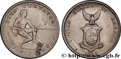 PHILIPPINES 5 Centavos - Administration Américaine 1944  TTB+