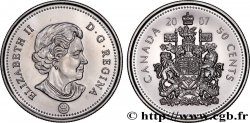 CANADA 50 Cents Elisabeth II 2007 Ottawa