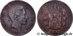 ESPAGNE 10 Centimos Alphonse XII 1879 Oeschger Mesdach & CO