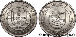 ANGOLA 20 Escudos monnayage colonial Portugais 1971