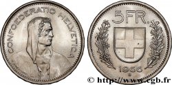 SUISSE 5 Francs Berger des Alpes 1966 Berne - B