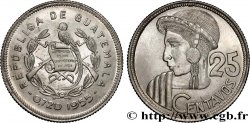 GUATEMALA 25 Centavos 1955