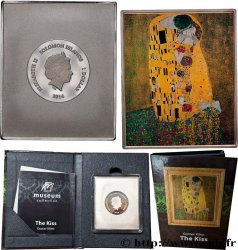 ÎLES SALOMON 1 Dollar Proof Le Baiser 2014