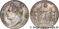 ALLEMAGNE - WURTEMBERG 1 Gulden 25e anniversaire du règne de Guillaume 1841 Stuttgart SUP