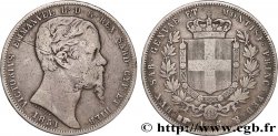 ITALIE - ROYAUME DE SARDAIGNE - VICTOR-EMMANUEL II 5 Lire  1851 Turin TB