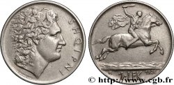 ALBANIE 1 Lek Alexandre / cavalier sur cheval bondissant 1926 Rome TTB