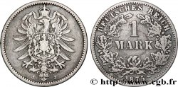 ALLEMAGNE 1 Mark Empire aigle impérial 1875 Hambourg - J