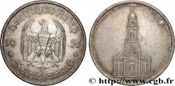 ALLEMAGNE 5 Reichsmark église de la garnison de Potsdam 1935 Berlin TTB