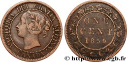 CANADA 1 Cent Victoria 1859