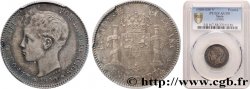 ESPAGNE 1 Peseta Alphonse XIII 3e type 1900 Madrid