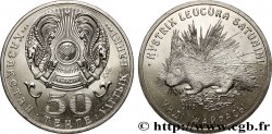 KAZAJSTáN 50 Tenge Emblème national / Porc-épic 2009 Oust-Kamenogorsk