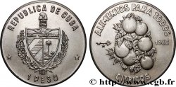 CUBA 1 Peso série FAO 1982 La Havane