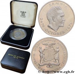 ZAMBIA 1 Kwacha Proof 1974 Llantrisant