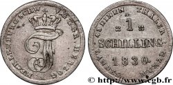 ALLEMAGNE - GRAND-DUCHÉ DE MECKLEMBOURG-SCHWERIN - FRÉDÉRIC-FRANCOIS Ier  1 Schilling 1830 Schwerin TTB