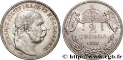 HUNGARY 2 Korona François-Joseph Ier 1912