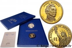 ÉTATS-UNIS D AMÉRIQUE 1 Dollar Présidentiel Proof James Monroe 2008 San Francisco