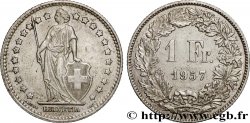 SUISSE 1 Franc Helvetia 1957 Berne - B