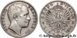 ITALIE - ROYAUME D ITALIE - VICTOR-EMMANUEL III 2 Lire 1906 Rome - R