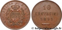 SAINT-MARIN 10 Centesimi 1893 Rome