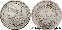 VATICAN ET ÉTATS PONTIFICAUX 1 Lire Pie IX an XXI 1867 Rome