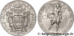 VATICAN ET ÉTATS PONTIFICAUX 50 Centesimi Pie XI an IX 1930 Rome