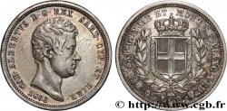 ITALY - KINGDOM OF SARDINIA - CHARLES-ALBERT 2 Lire 1833 Gênes