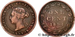 CANADA 1 Cent Victoria 1894