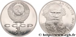 RUSSIE - URSS 1 Rouble Proof URSS 160e anniversaire de la naissance de Léon Tolstoï 1988