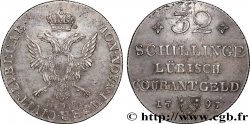 GERMANY - FREE CITY OF LÜBECK 2/3 Thaler (32 Schilling)  1797  AU